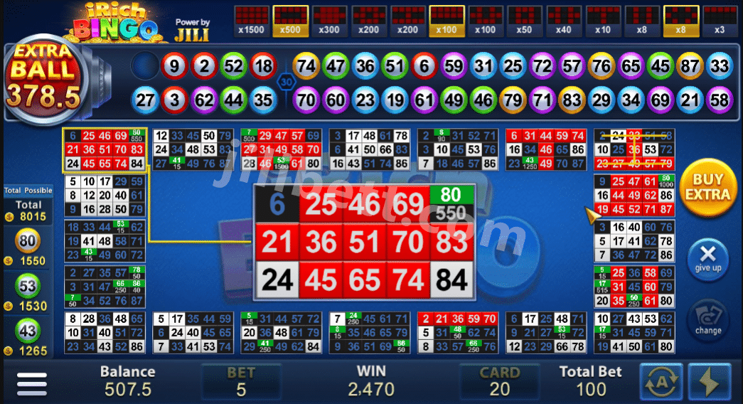 iRich Bingo Interface-01